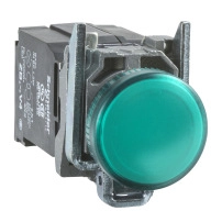 P.light metal green lens BA9s bulb 110V