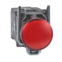 P.light metal red lens BA9s bulb 110V