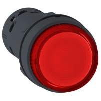 SCHNEIDER ELECTRIC Бутон свет. със задърж. червен NO 24V XB7NJ04B1