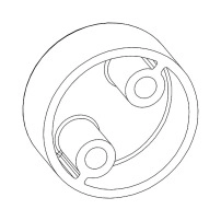 SPACING PIECE FOR XCSDMR