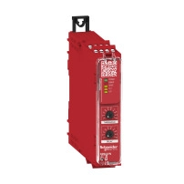 SCHNEIDER ELECTRIC Модул за безопасност, мониторинг на нулевата скорост с времезак., 48-240V AC/DC