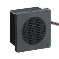 Редактируеми гласови аларми, Harmony XVS, черен, монтаж на 96 мм DIN шина, PNP, 12...24V DC