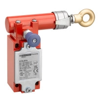 SCHNEIDER ELECTRIC/Telemecanique Latching emergency stop rope pull switch, right side, 2NC, ISO M20