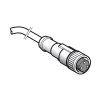 FEMALE, 1 AND 2 INCH 20UNF, 3PIN, STRAIG