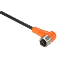 PRE WIRED CONNECTOR M12 FEMALE ELBOWED 4
