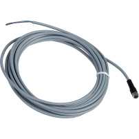 PRE WIRED CONNECTOR, PVC, FEMALE, M8, 3