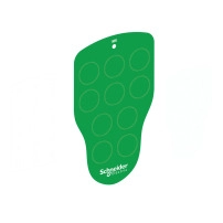 Push button front cover, configurable
