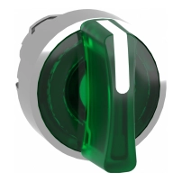 SCHNEIDER ELECTRIC Превключвател-глава свет. 3-поз. зел. ZB4BK1333