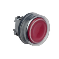 Head PB metal red flush clear boot