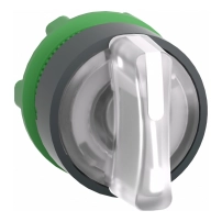 Head ill SS plast white 3pos stay put