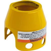 SCHNEIDER ELECTRIC Padlockable guard, Ø40, yellow, HS code: 85389099,COO: FR, 0.05kg /CF-24-00439/