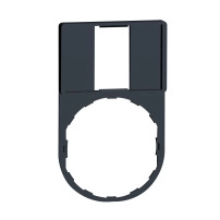 SCHNEIDER ELECTRIC Legend holder 30x50mm, with legend 18x27mm
